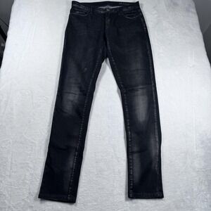 BLANKNYC Jeans Womens 27 Black Wash Skinny Stretch Denim Pants Casual Mid Rise